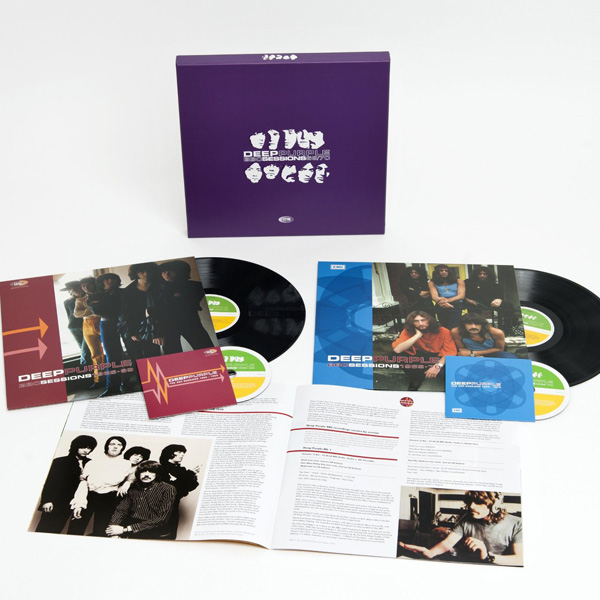 Copertina Disco Vinile 33 giri Bbc Sessions 1968-1970
[Cofanetto 2xLP + 2xCD] di Deep Purple