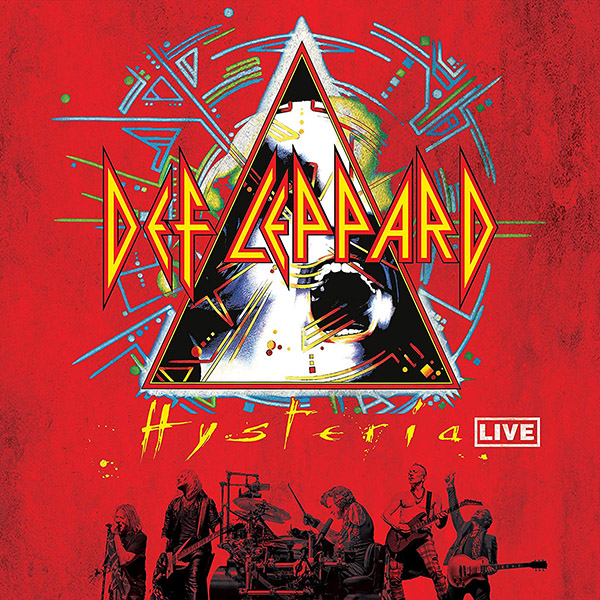 Copertina Vinile 33 giri Hysteria Live [2 LP] di Def Leppard