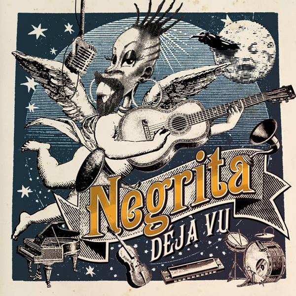 Copertina Disco Vinile 33 giri Déjà Vu [Cofanetto 3 LP] di Negrita