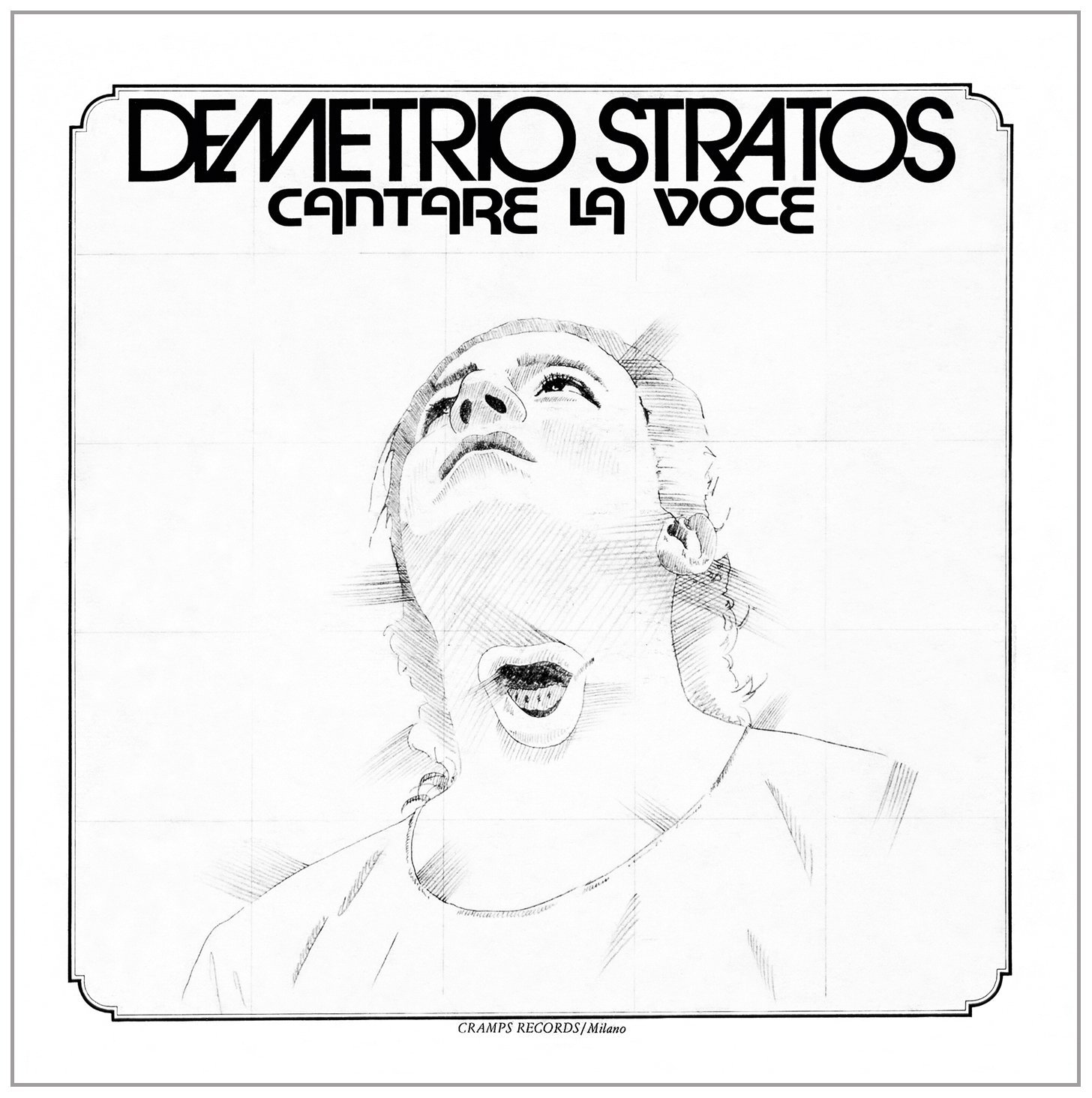 Copertina Disco Vinile 33 giri Cantare La Voce [LP+CD] di Demetrio Stratos