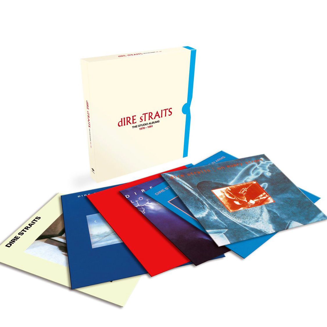 Copertina Disco Vinile 33 giri Dire Straits: The Complete Studio Albums 1978-1991 di Dire Straits