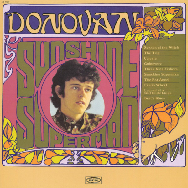 Copertina Disco Vinile 33 giri Sunshine Superman di Donovan