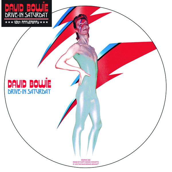 Copertina Disco Vinile 33 giri Drive-In Saturday Night [45Giri Picture Disc] di David Bowie