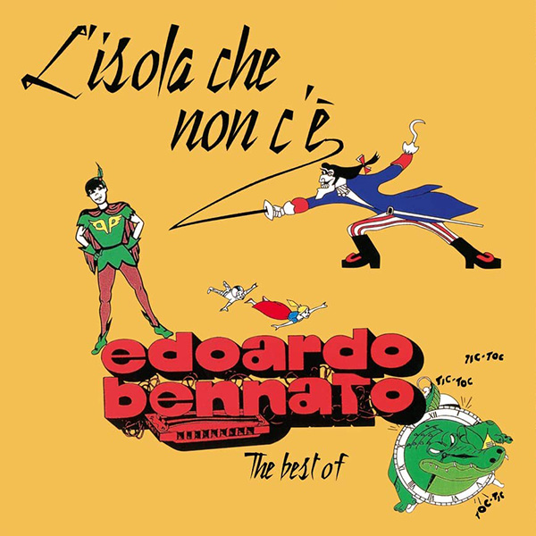 Copertina Vinile 33 giri L'isola che non c'è di Edoardo Bennato