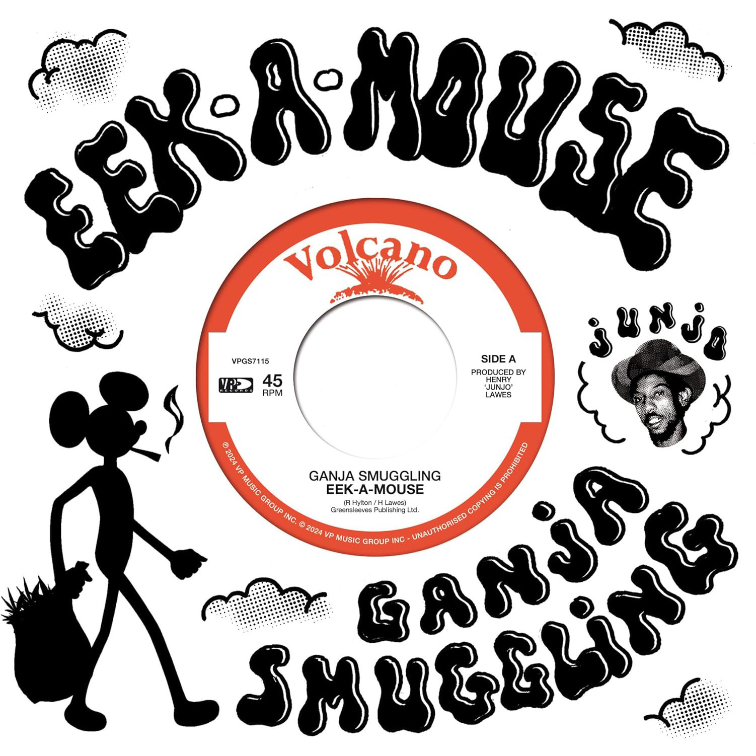 Copertina Vinile 33 giri Ganja Smuggling di Eek-A-Mouse
