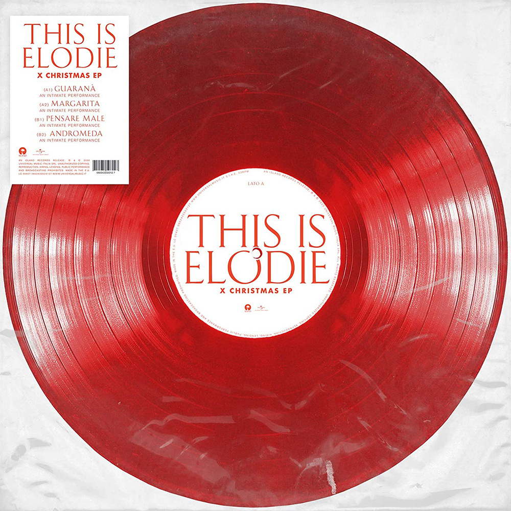 Copertina Vinile 33 giri This is Elodie x Christmas EP di Elodie
