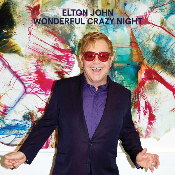 Copertina Disco Vinile 33 giri Wonderful Crazy Night di Elton John