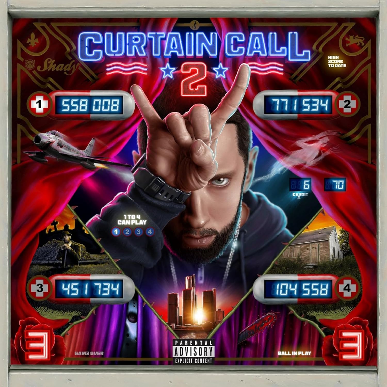 Copertina Vinile 33 giri Curtain Call 2 di Eminem