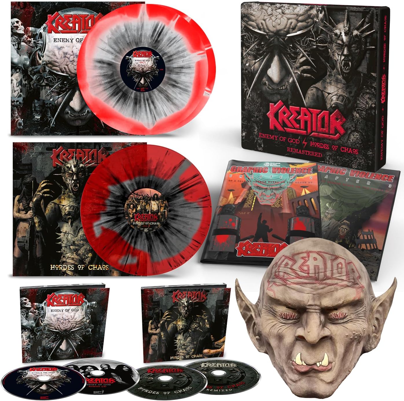 Copertina Vinile 33 giri Enemy Of God/Hordes Of Chaos di Kreator
