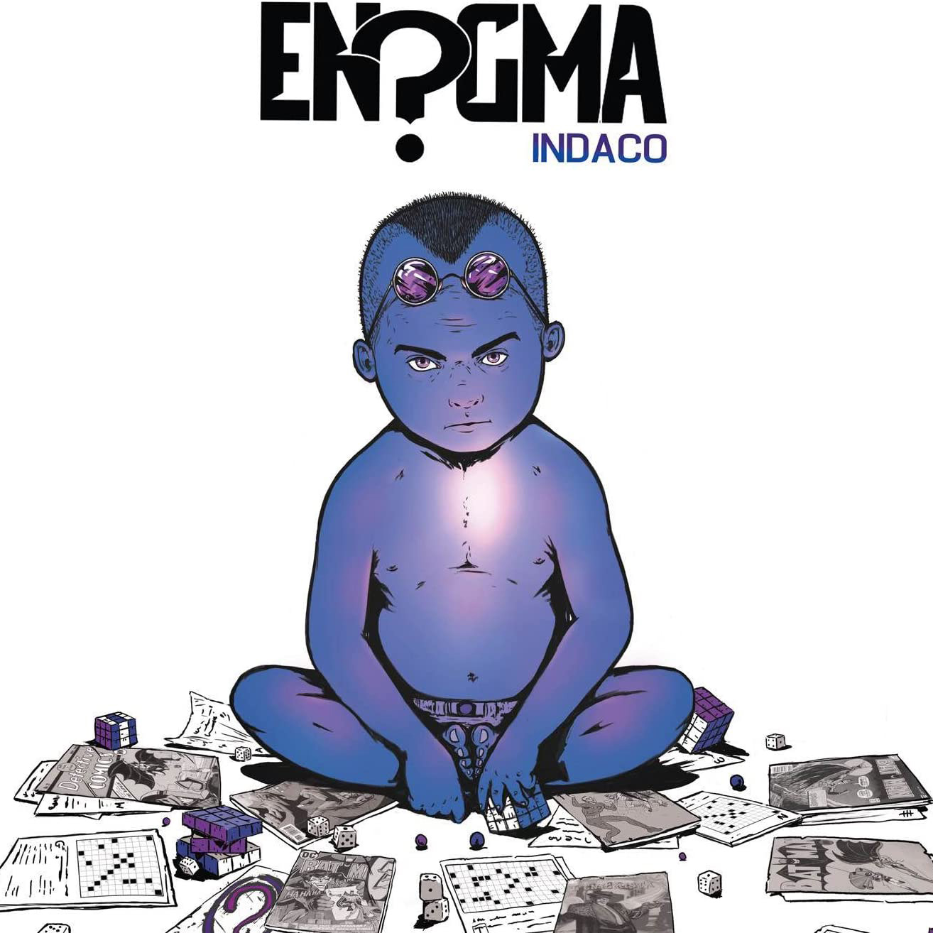 Copertina Vinile 33 giri Indaco di Enigma