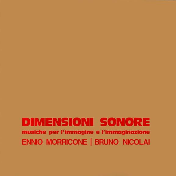 Copertina Vinile 33 giri Dimensioni Sonore [Cofanetto 10LP+10CD] di Ennio Morricone