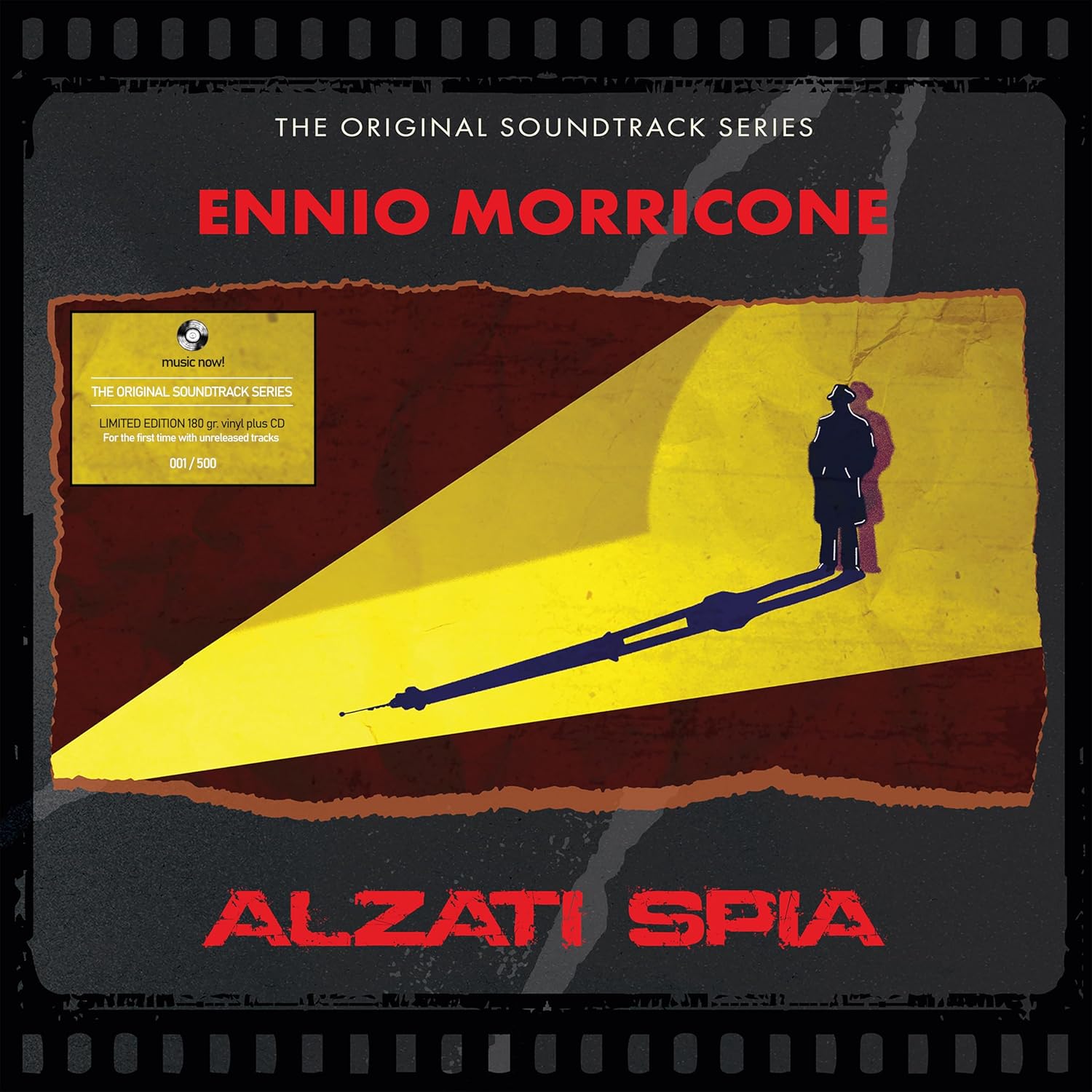 Copertina Vinile 33 giri Alzati Spia di Ennio Morricone
