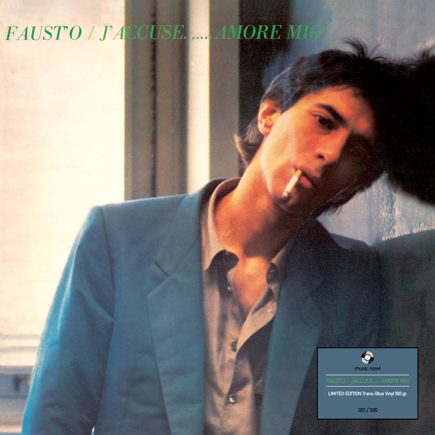 Copertina Vinile 33 giri J'Accuse Amore Mio di Faust'o