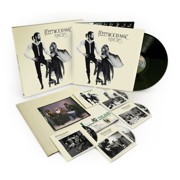 Copertina Disco Vinile 33 giri Rumours Deluxe 35° Anniversario [4CD+DVD+LP] di Fleetwood Mac