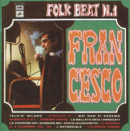 Copertina Disco Vinile 33 giri Folk beat n. 1 di Francesco Guccini