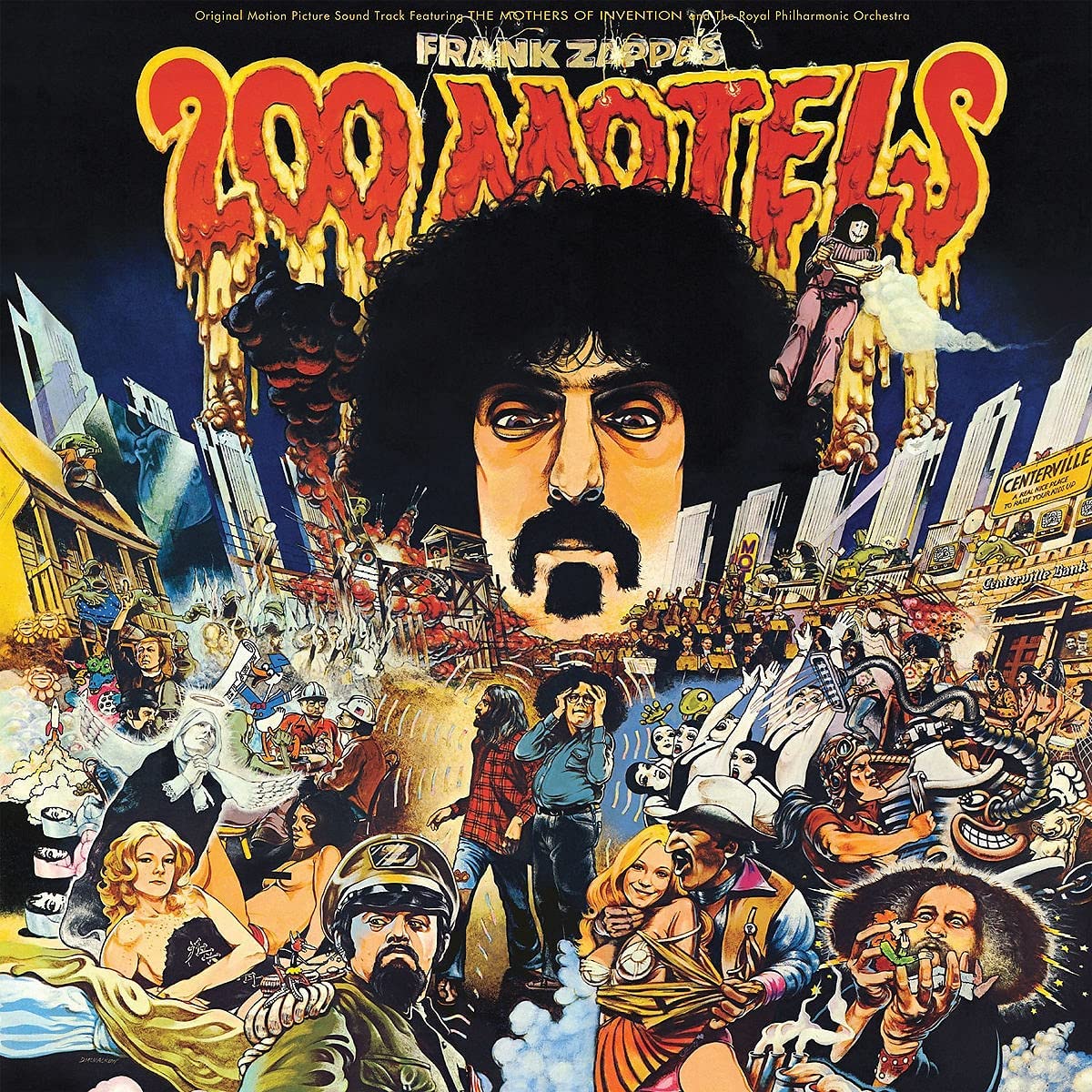 Copertina Vinile 33 giri 200 Motels [Soundtrack 2xLP] di Frank Zappa