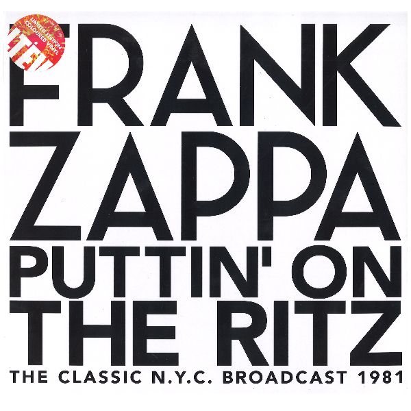 Copertina Disco Vinile 33 giri Puttin' on the Ritz [Cofanetto 4 LP] di Frank Zappa