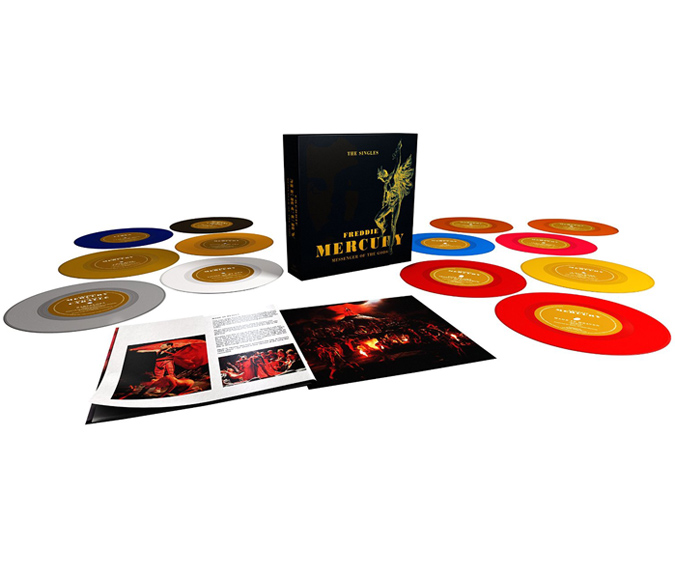 Copertina Disco Vinile 33 giri Messenger Of The Gods | The Singles Collection di Freddie Mercury