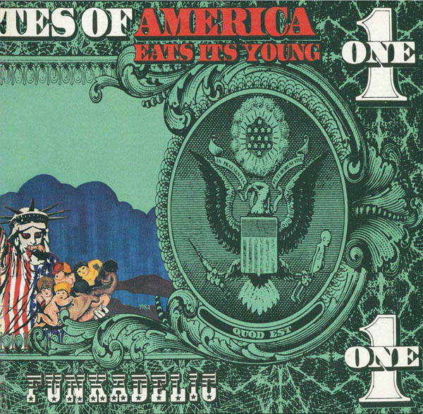 Copertina Disco Vinile 33 giri America Eats Its Young [2 LP] di Funkadelic