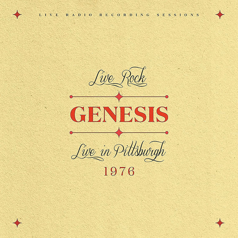 Copertina Vinile 33 giri Live In Pittsburgh 1976 di Genesis