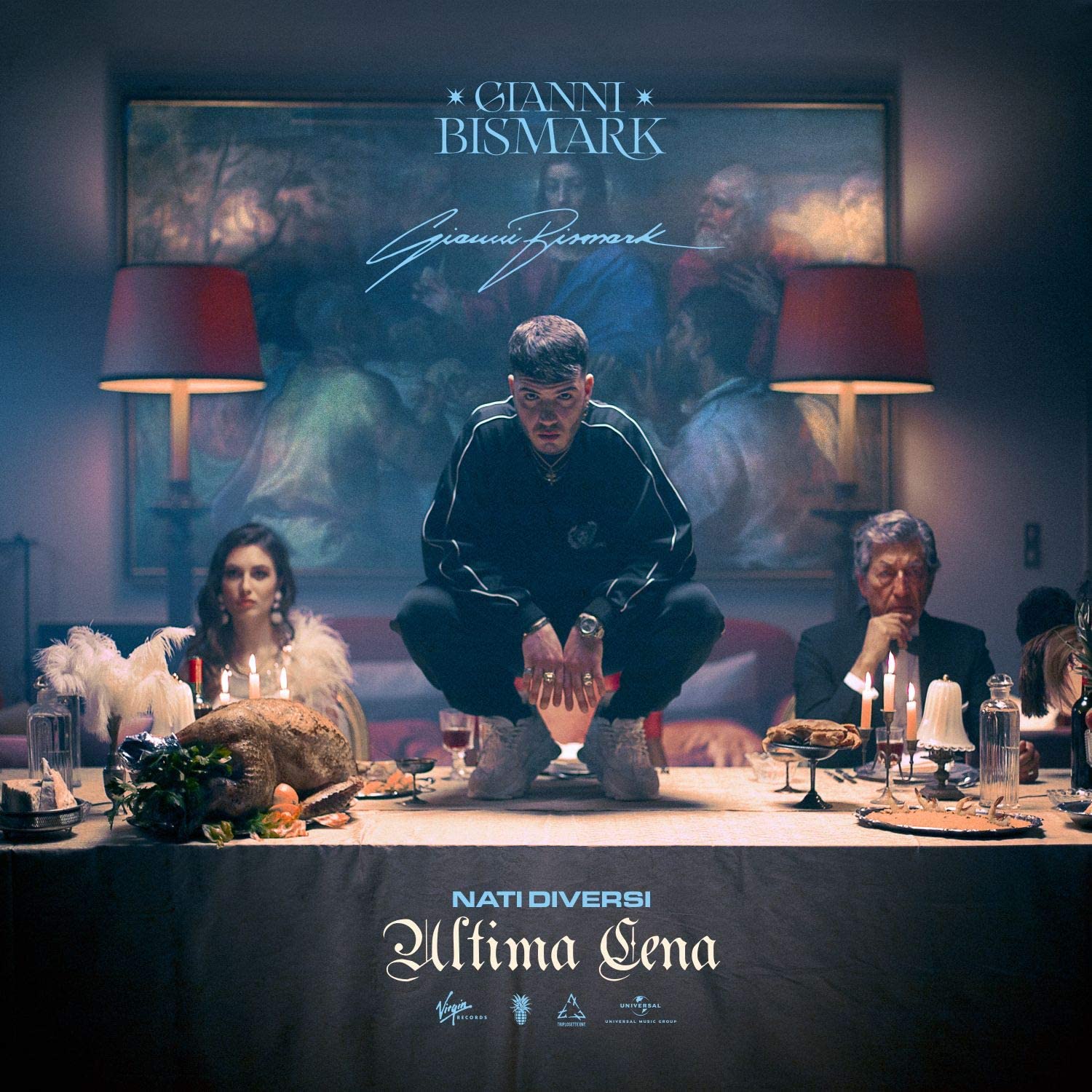 Copertina Vinile 33 giri Nati Diversi: Ultima Cena di Gianni Bismark