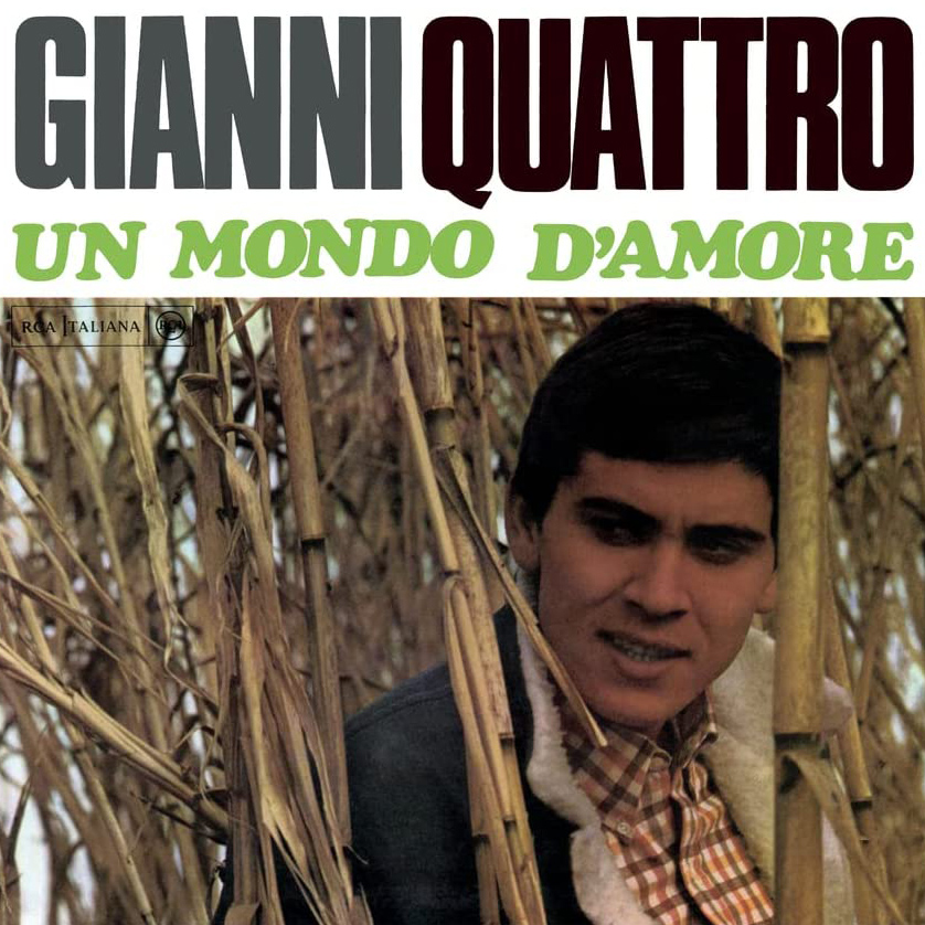Copertina Vinile 33 giri Gianni Quattro - Un mondo d'Amore di Gianni Morandi