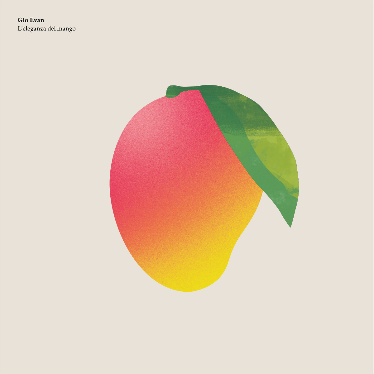 Copertina Vinile 33 giri L'eleganza del Mango di Gio Evan