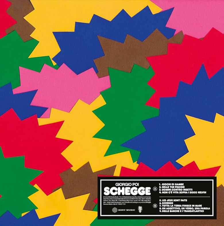 Copertina Vinile 33 giri Schegge di Giorgio Poi