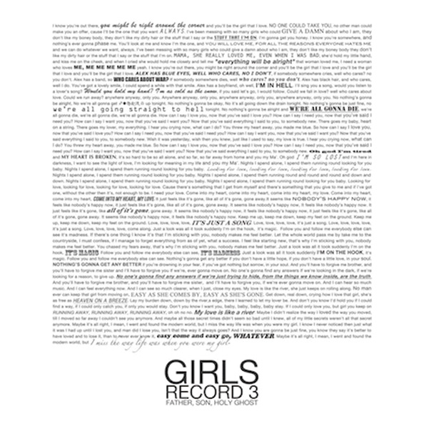 Copertina Disco Vinile 33 giri Father, Son, Holy Ghost [2 LP] di Girls