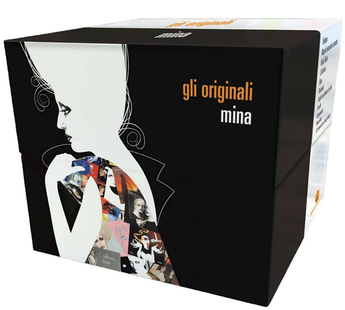 Copertina Disco Vinile 33 giri Gli Originali [Cofanetto 11 CD] di Mina