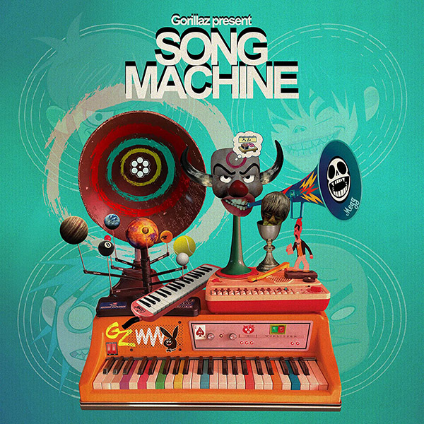 Copertina Vinile 33 giri Song Machine di Gorillaz