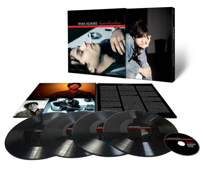 Copertina Disco Vinile 33 giri Heartbreaker [Cofanetto 4xLP + DVD] di Ryan Adams