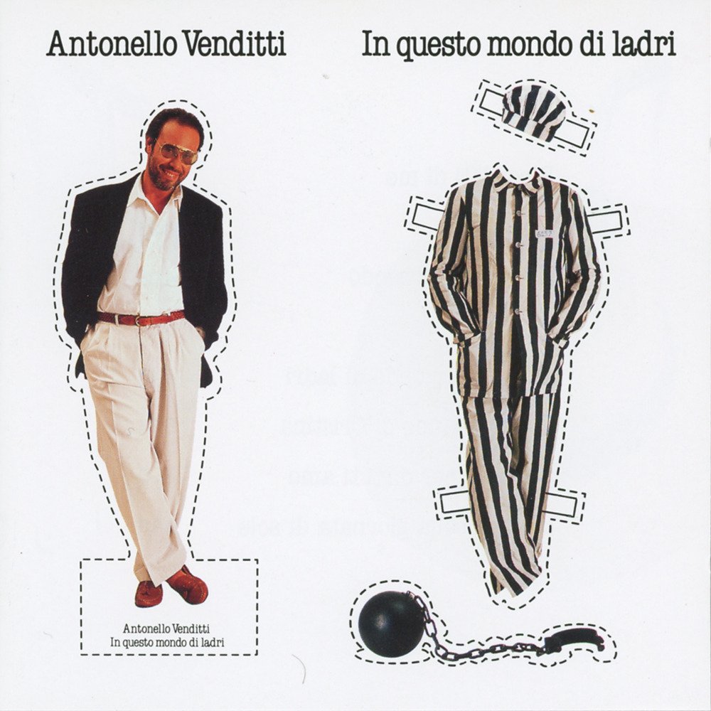 Copertina Vinile 33 giri In Questo Mondo di Ladri di Antonello Venditti