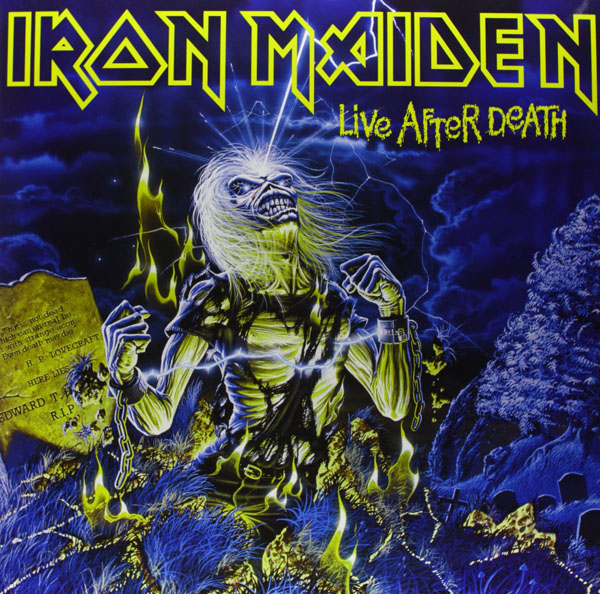 Copertina Disco Vinile 33 giri Live After Death [2 LP] di Iron Maiden