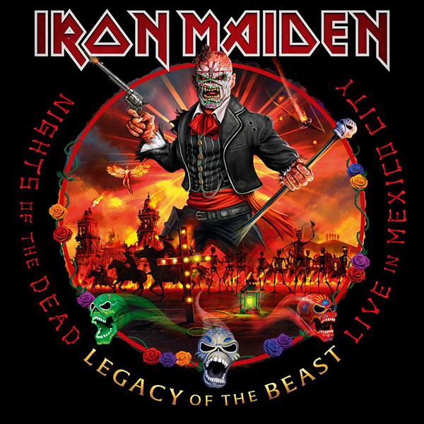 Copertina Vinile 33 giri Nights Of The Dead [3 LP] di Iron Maiden