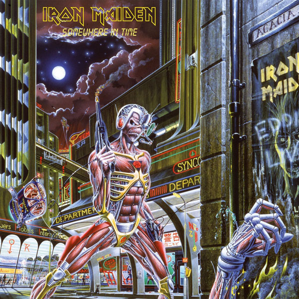 Copertina Disco Vinile 33 giri Somewhere in Time di Iron Maiden