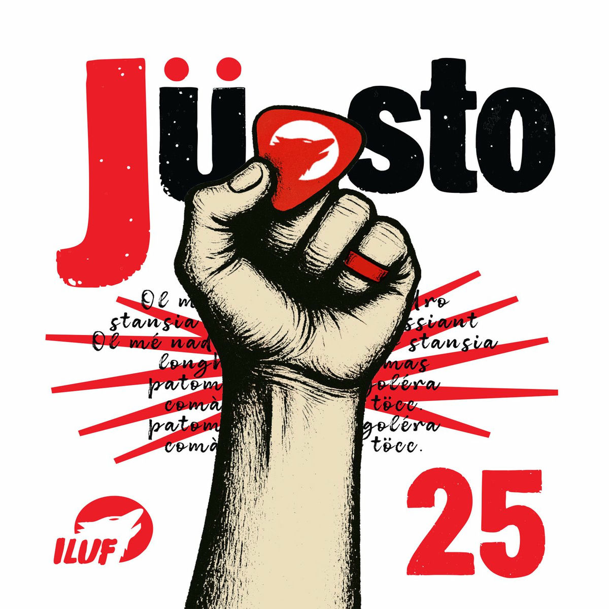 Copertina Vinile 33 giri Justo 25 di I Luf
