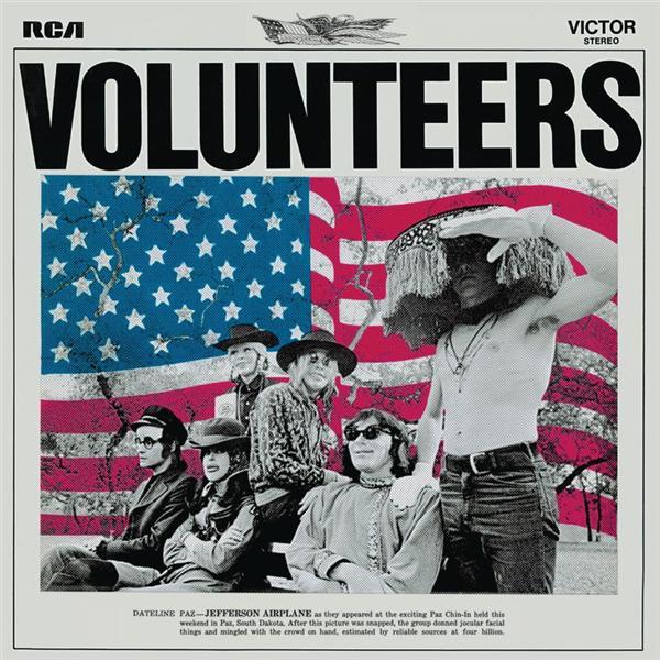 Copertina Disco Vinile 33 giri Volunteers di Jefferson Airplane