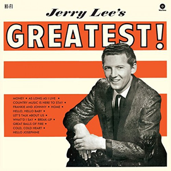 Copertina Disco Vinile 33 giri Jerry Lee's Greatest di Jerry Lee Lewis