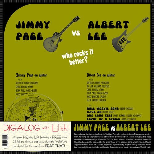 Copertina Disco Vinile 33 giri Jimmy Page vs. Albert Lee [LP+CD] di Jimmy Page