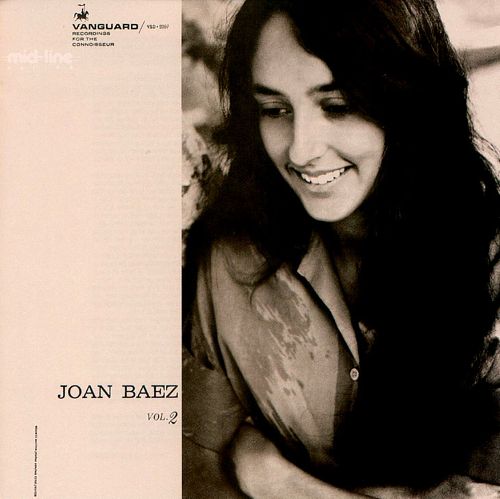 Copertina Disco Vinile 33 giri Joan Baez Vol. 2 di Joan Baez