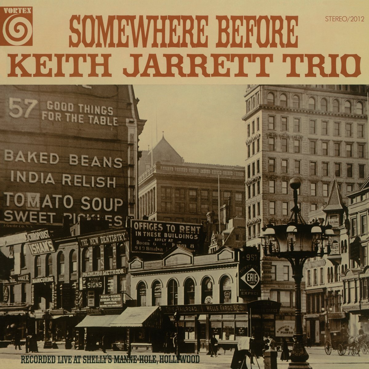 Copertina Disco Vinile 33 giri Somewhere Before di Keith Jarrett Trio