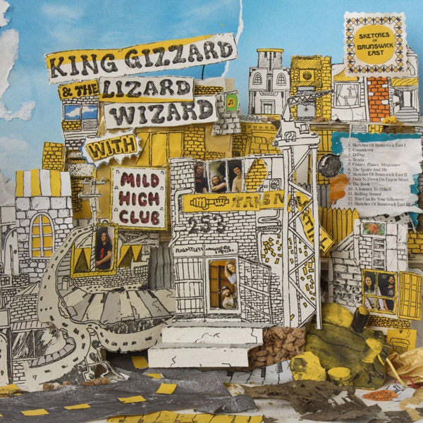 Copertina Vinile 33 giri Sketches of Brunswick East di King Gizzard & the Lizard Wizard