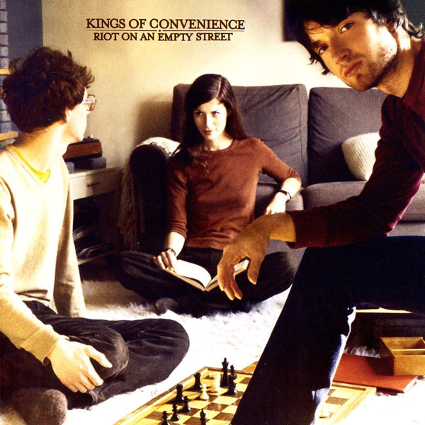 Copertina Disco Vinile 33 giri Riot on an Empty Street di Kings of Convenience