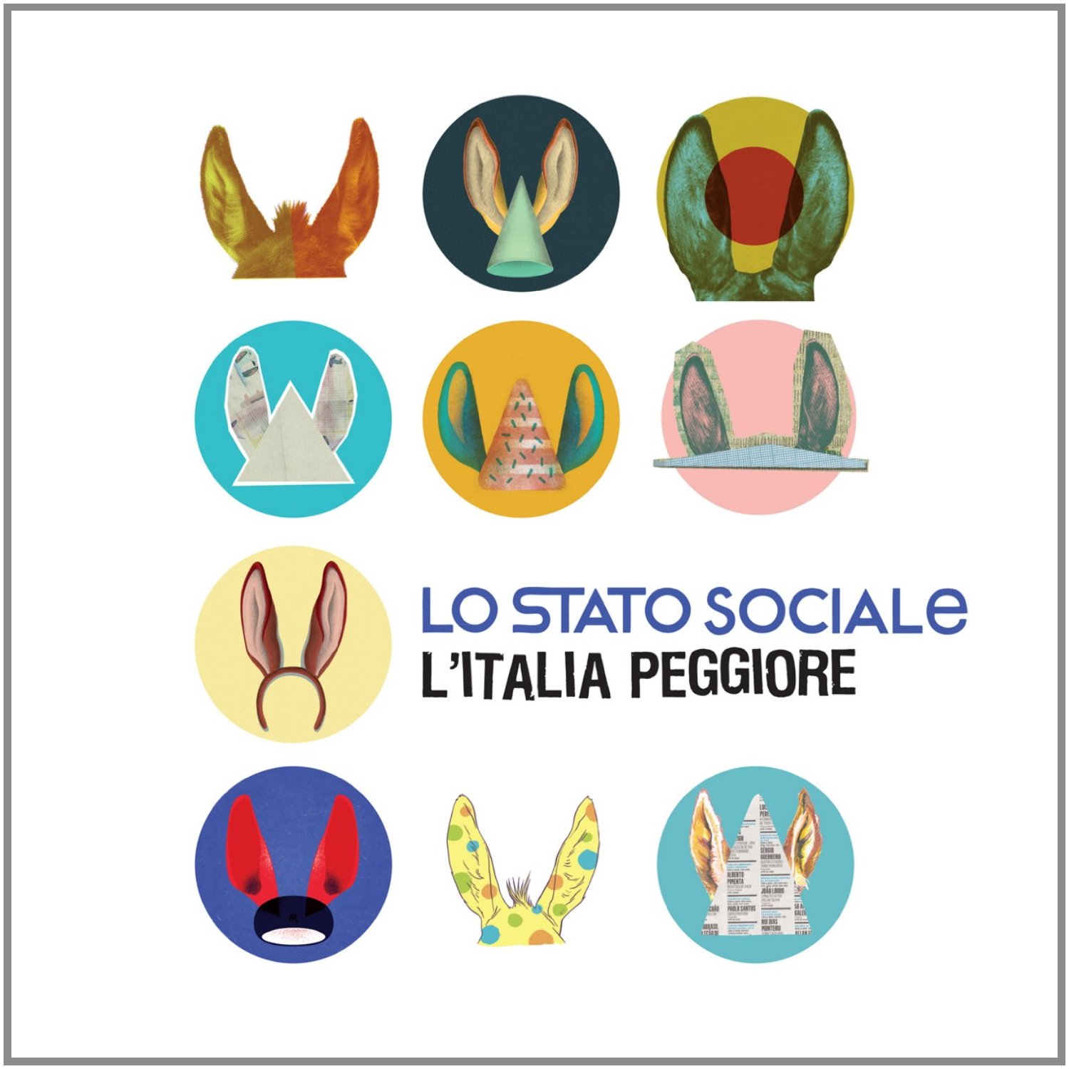 Copertina Disco Vinile 33 giri L'Italia Peggiore [2 LP] di Lo Stato Sociale