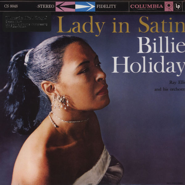 Copertina Disco Vinile 33 giri Lady In Satin di Billie Holiday