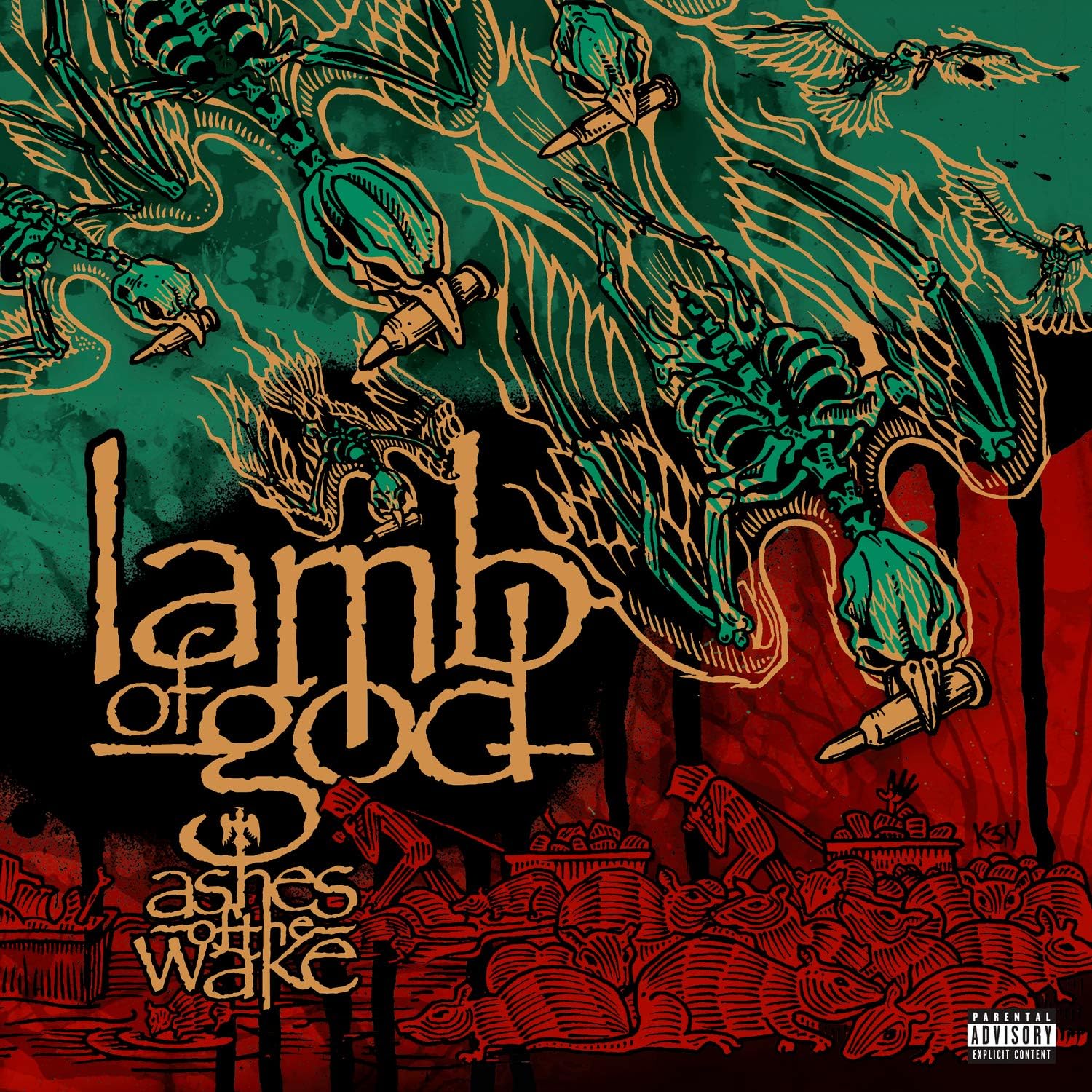 Copertina Vinile 33 giri Ashes of the Wake di Lamb Of God