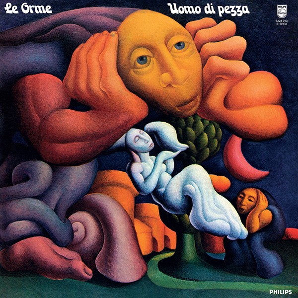 Copertina Disco Vinile 33 giri Uomo di pezza di Le Orme