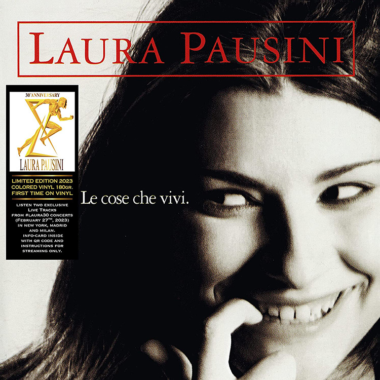 Copertina Vinile 33 giri Le Cose che Vivi di Laura Pausini