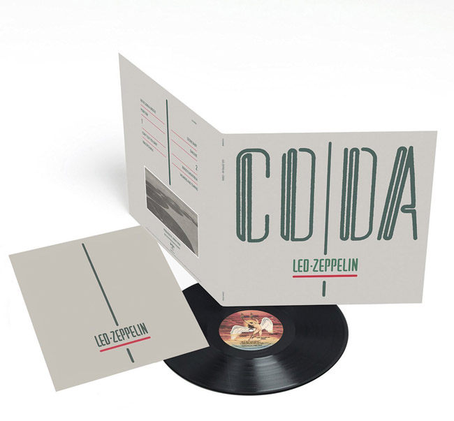 Copertina Disco Vinile 33 giri Coda di Led Zeppelin